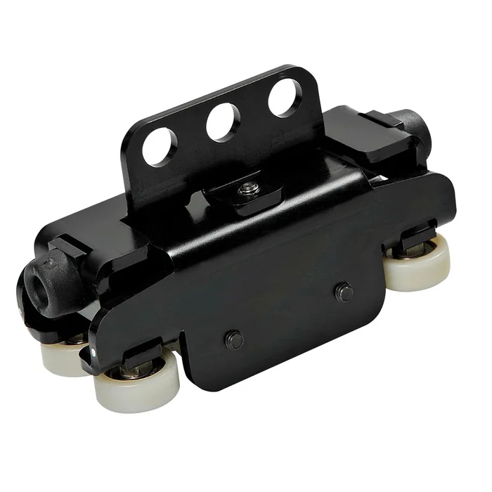 Wentex Eurotrack – Heavy Duty (HD) Runner, schwarz, 4×4 Rollen