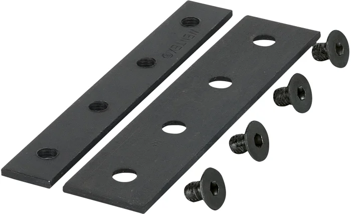 WENTEX Eurotrack – Verbindungsleiste, schwarz pulverbeschichtet