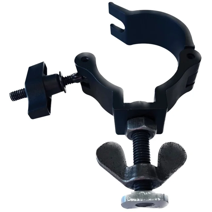 Wentex Eurotrack Halfcoupler mit schwarzer Schraube M10x3 5 und Gleitmutter