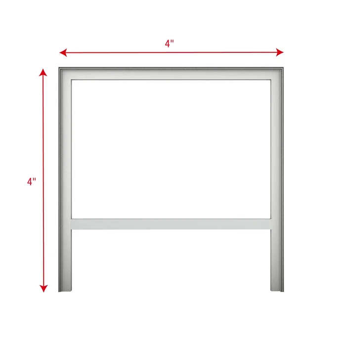 Wentex SET Frame – H Module – 121,92 x 121,92 cm (HxB) – Bild 2