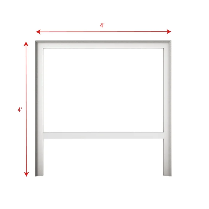 Wentex SET Frame – H Module – 121,92 x 121,92 cm (HxB) – Bild 3