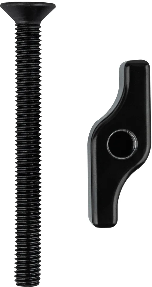 WENTEX SET Rahmenflügelmutter M8 und Senkkopfschraube für SET-Rahmen – Grundplatte