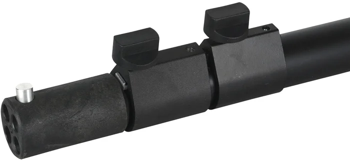 WENTEX Teleskop-Kleiderständer – 3-fach 180 – 420 cm (H) – schwarz