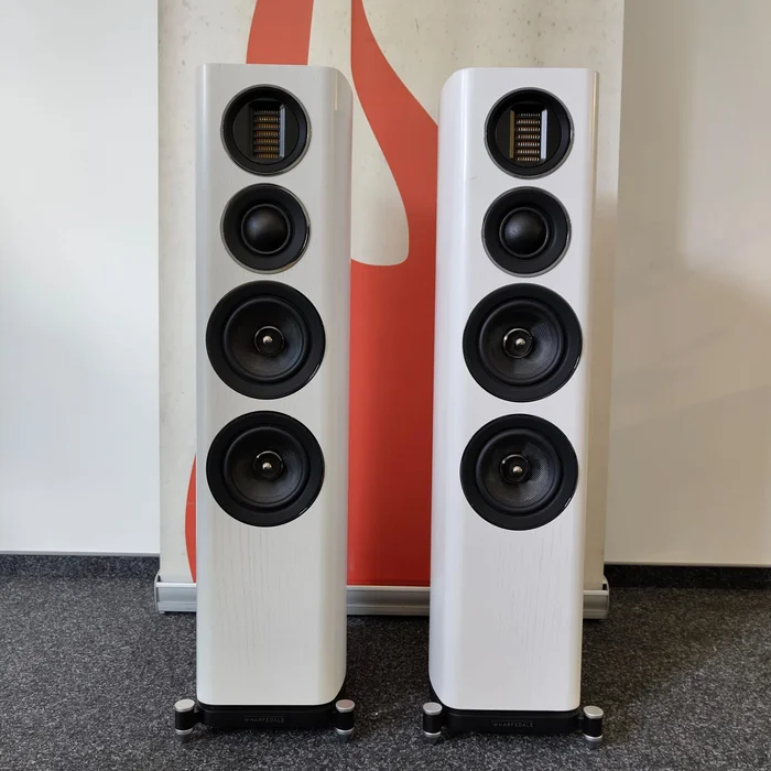 Wharfedale EVO 4.3 3-Wege Lautsprecher white Oak Paar B-Ware