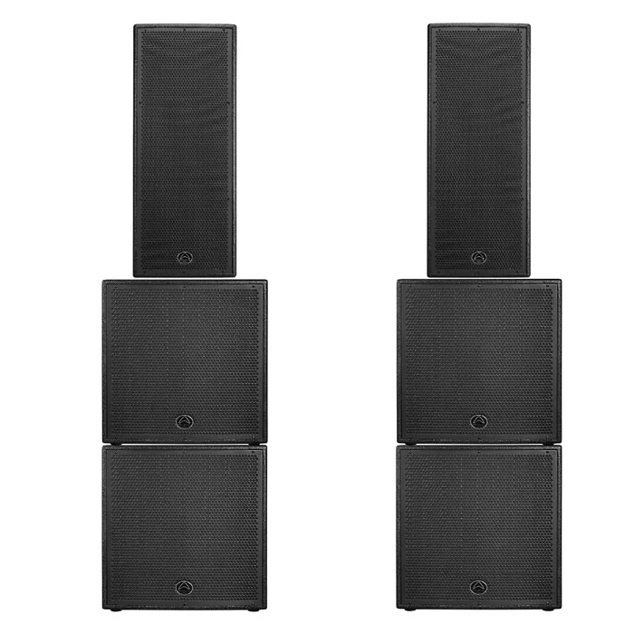 Wharfedale Pro Delta X212 DJ Stack – passives PA System Tough-Tone