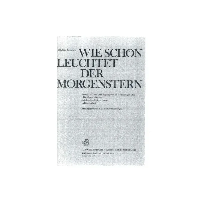 Wie schön leuchtet der Morgenstern