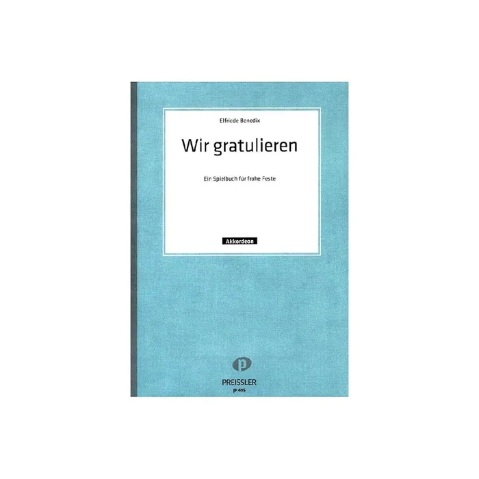 Wir gratulieren Ein Spielbuch