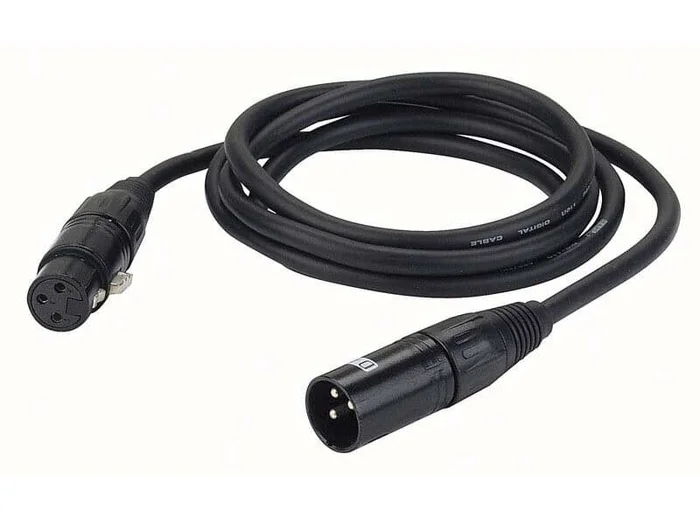 XLR 3 pol DMX Kabel Digital AES-EBU Norm 15m