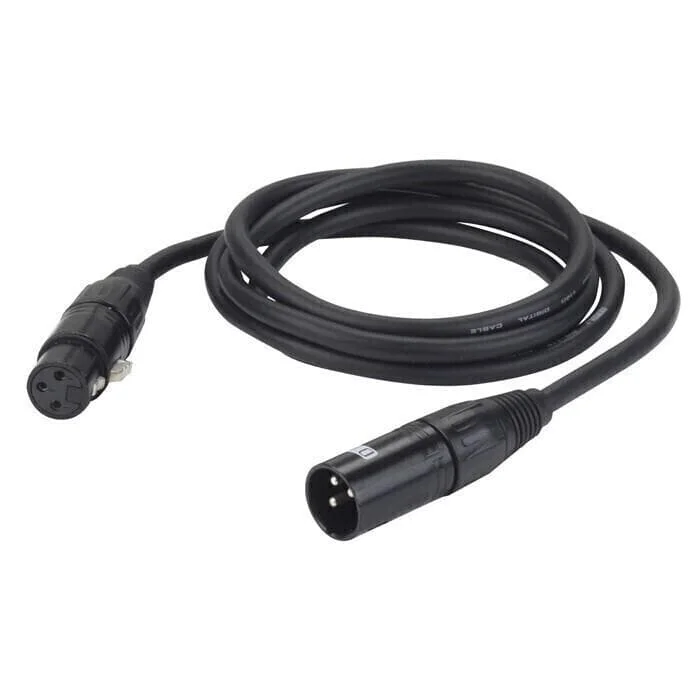 XLR 3 pol DMX Kabel Digital AES-EBU Norm 20m