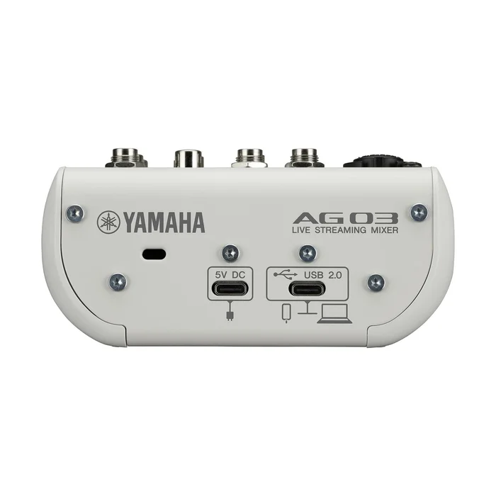 Yamaha AG03MK2W Live Streaming Mixer MK2, weiss – Bild 3