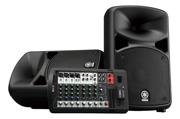 Yamaha Stagepas 600BT Portables 680-Watt-PA-System mit 8-Kanal-Mixer und Bluetooth