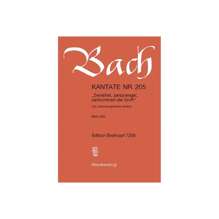 Zerreißet zersprenget zertrümmert die Gruft