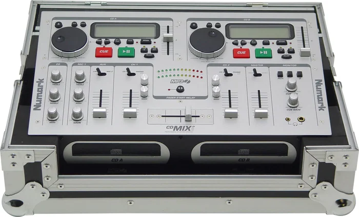 Zomo Flightcase CDM-1 | Numark CD-Mix