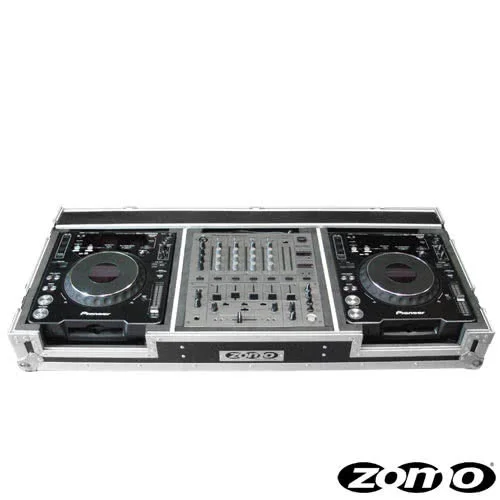 Zomo Flightcase P-1000/12 für 2 x CDJ-900/1000 + 1 x DJM-600/700/800