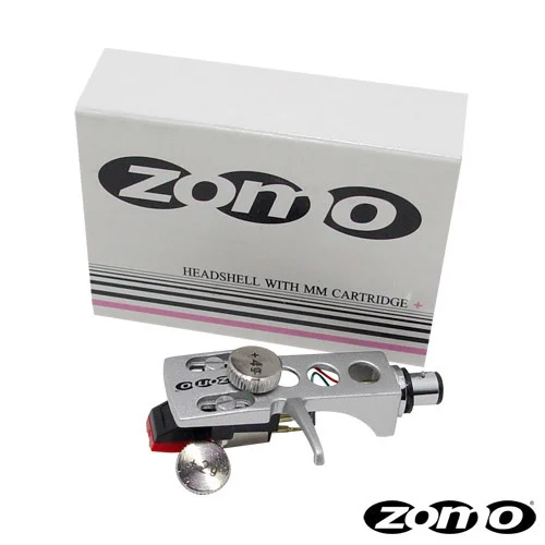 Zomo Headshell + Zusatzgewicht + Zomo 1010 Cartridge silber