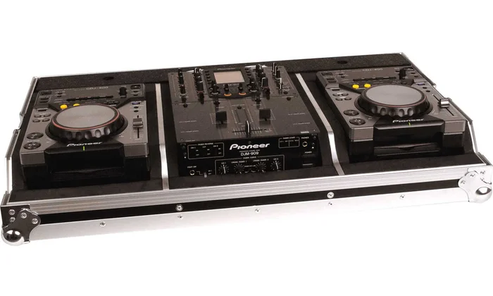 Zomo Set 400 – Flightcase 2x Pioneer CDJ-400 & 1x 10″ Mixer